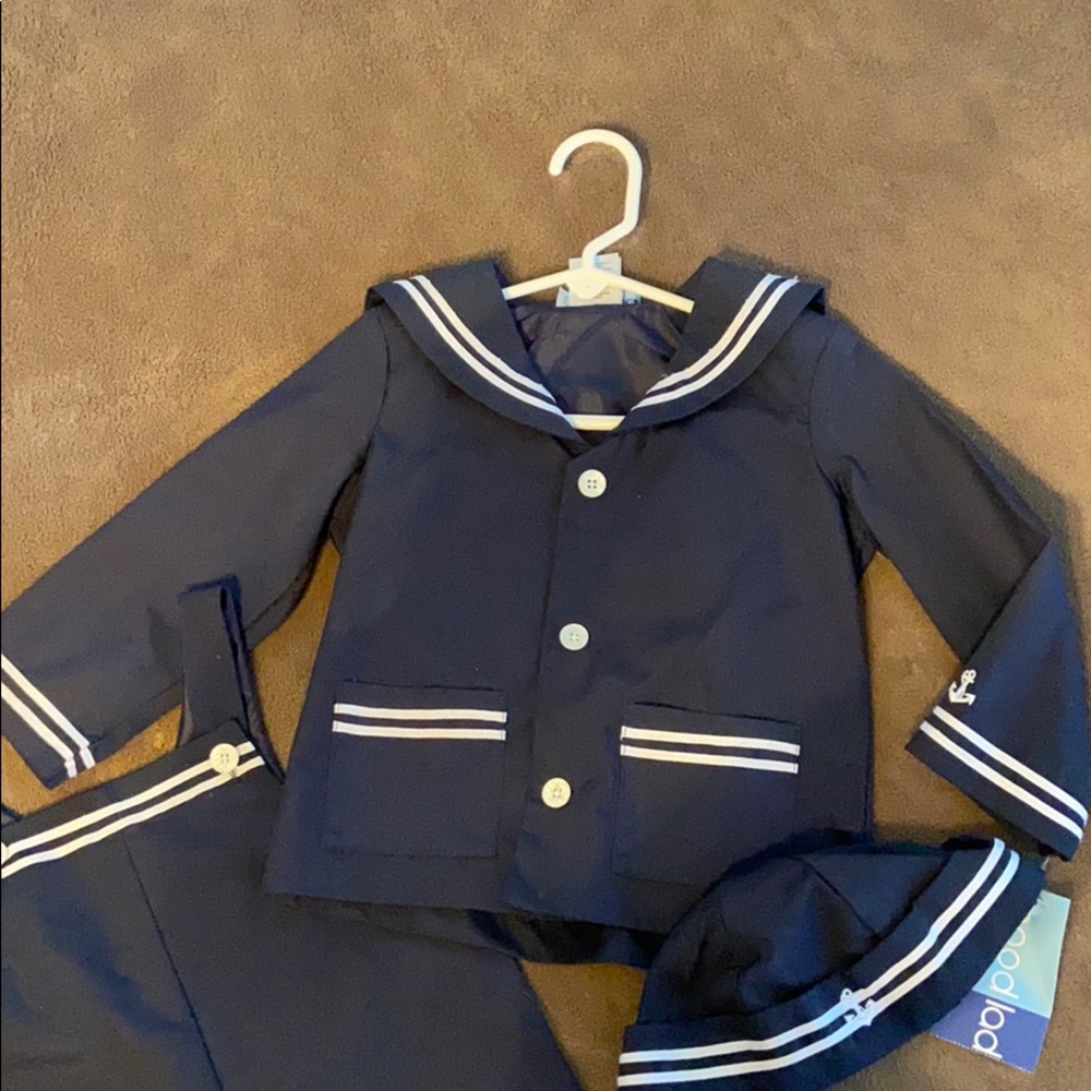 Sailor suit 3pc NWT